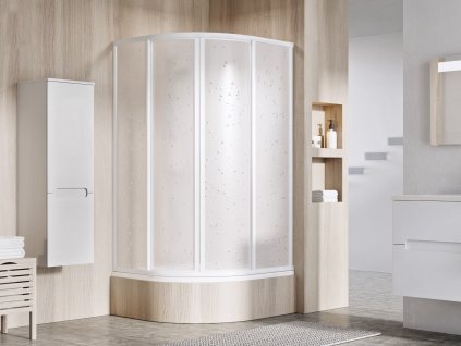 SKCP4 90x90, Sabina bílá+pearl