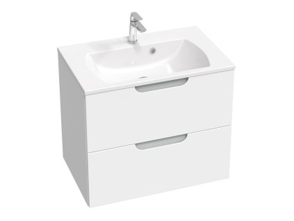 SD Classic II 70 skříňka pod umyvadlo bílá/šedá