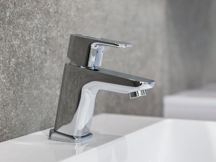 TD 012.00CR Umyvadlová stojánková baterie 144 mm bez výpusti, chrom