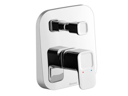 TD 061.00CR.O2 Podomítková baterie 2-cestná s tělesem, chrom