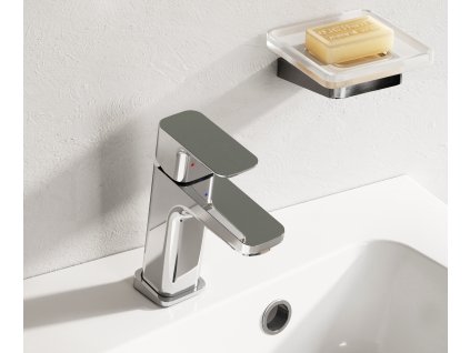 TD F 014.00CR Umyvadlová stojánková baterie 172 mm bez výpusti, chrom