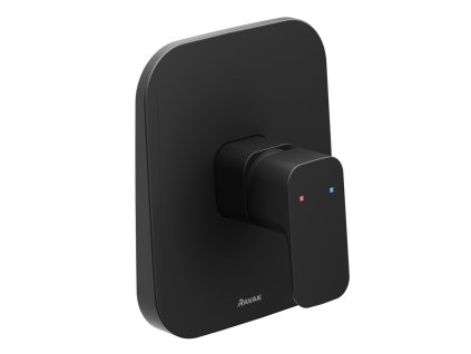 TD F 066.20BLM.O1.RB070 Podomítková baterie 1-cestná bez tělesa, černá matná