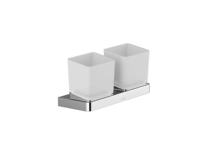 TD 220.00CR Držák se skleničkami, chrom