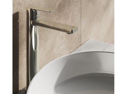 SL 015.00CR Umyvadlová baterie 290 mm, bez výpusti, chrom