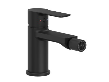 SL 056.20BML Bidetová stojánková baterie 135 mm bez výpusti, černá matná