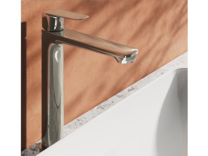 LF 015.00CR Umyvadlová stojánková baterie 280 mm bez výpusti, chrom