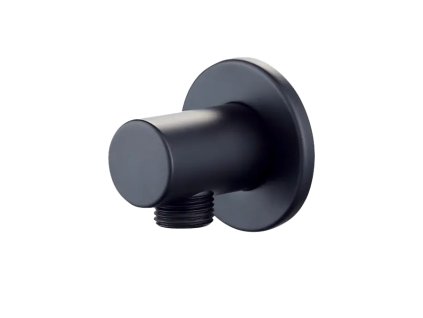 12217B - přípojka 1/2" nástěnná (#UH12217B Přípojka 1/2" nástěnná, 12217B, černá, (profil ○), Design černá)