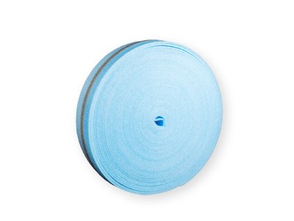 Dilatační pás (#3F08002A Dilatační pás z polyetylénu, tloušťka 10mm, výška 150 mm, délka kotouče 50m, Balení 50m, Cena bez DPH<br> za balení 1 850 Kč)