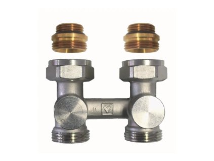 H-šroubení uzavíratelné  VK - PROJECT (#1376622 H-šroubení přímé, uzavíratelné, VK - PROJECT, Dimenze Rp1/2" x G3/4" E)