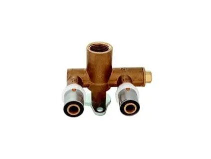 Nástěnka dvojitá krátká - tvaru U (#P711638 Nástěnka dvojitá krátká - tvaru U, 16x2-Rp1/2-16x2, Dimenze 16 x 2 - Rp 1/2 - 16 x 2)