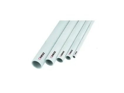 Plastová trubka PE-RT, hliníková fólie, tyče (#3C26035 Plastová trubka PE-RT 26x3, 0,5 Al, tyč, Dimenze 26 x 3, Balení 5 m, Cena bez DPH<br> za balení 990 Kč)