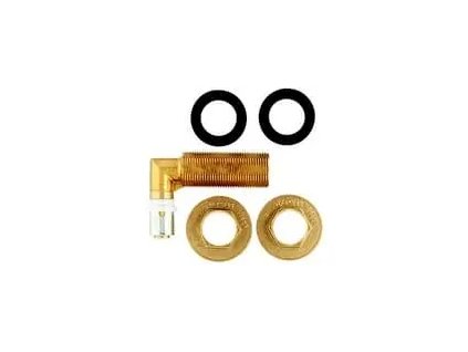 Stěnová přechodka (#P712053 Stěnová přechodka pro tloušťku stěny do 30 mm, Dimenze 20 x 2 - Rp 1/2)