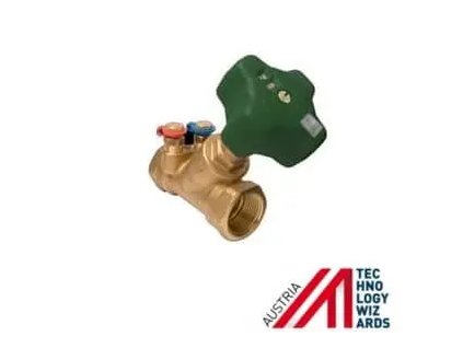 Vyvažovací ventil 4017 STRÖMAX MW -s měřící clonou pitná voda (#2401702 Vyvažovací ventil 4017 STRÖMAX MW -s měřící clonou pitná voda, DN20, Dimenze DN20, kvs 3,60)