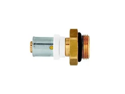 Závitová spojka R 1/2 pro T-kus bez křížení (#P701618 Závitová spojka R 1/2, 16x2 - G1/2, Dimenze 16 x 2 - G 1/2)