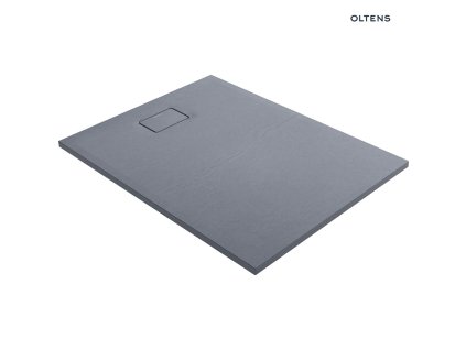 Oltens Bergytan obdélníková vanička 120 x 90 cm RockSurface, šedý beton 15104700