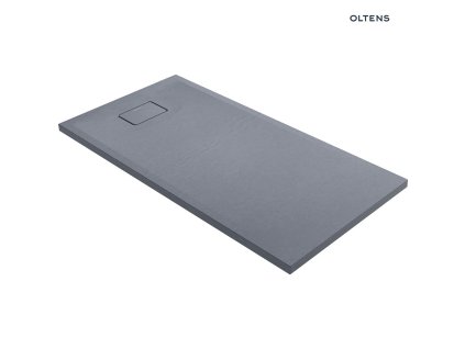 Oltens Bergytan obdélníková vanička 140 x 70 cm RockSurface, šedý beton 15105700