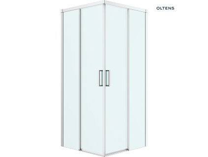 Oltens Breda sprchový kout 90x90 cm, čtvercový, chrom/průhledné sklo 20006100
