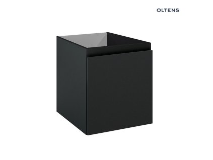 Oltens Vernal závěsná umyvadlová skříňka 40 cm, matná černá 60018300