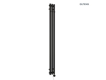 Oltens Stang (e) koupelnový radiátor 180x15cm elektrický matná černá 55111300