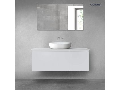 Oltens Vernal sada koupelnového nábytku 120 cm s horní deskou, matná šedá 68248700