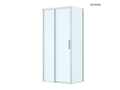 Oltens Breda sprchový kout 100 x 80 cm, obdélníkový, chrom/průhledné sklo 20221100