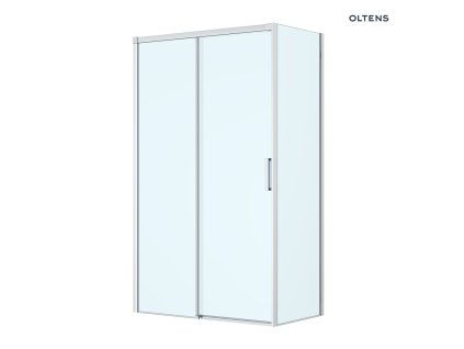 Oltens Breda sprchový kout 120 x 80 cm, obdélníkový, chrom/průhledné sklo 20223100