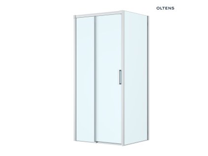Oltens Breda sprchový kout 100 x 90 cm, obdélníkový, chrom/průhledné sklo 20224100