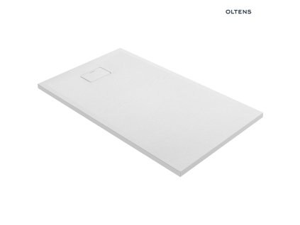 Oltens Bergytan obdélníková vanička 140 x 80 cm RockSurface, bílá 15106000
