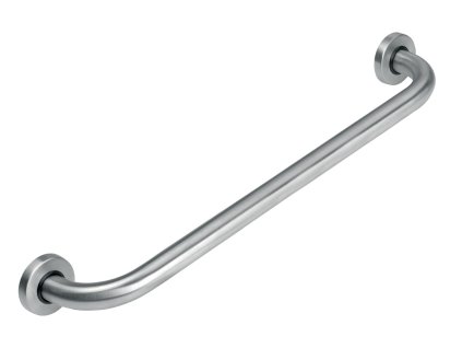 Madlo rovné 600 mm s krytkami kartáčovaná nerez R6661,4