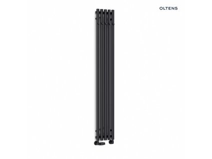 Oltens Stang koupelnový radiátor 180x26cm, matná černá 55017300