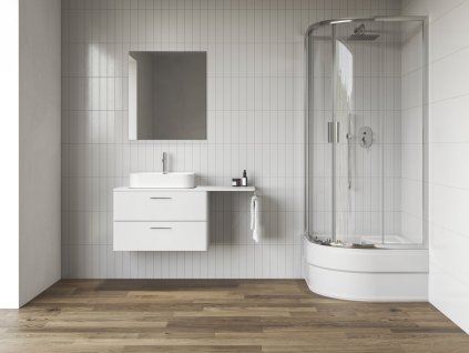 NBLCP4 Sabina 80x80, lesk+transparent