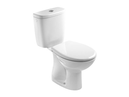 Mereo WC kombi, spodní odpad s armaturou