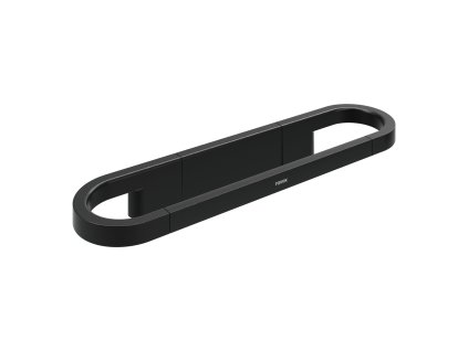 CR II 310.20BLM Držák na ručníky 32 cm, černá matná