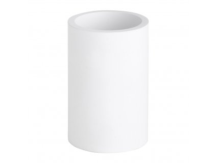 Náhradní nádoba pro WC štětku 145613320, kulatá, bílá