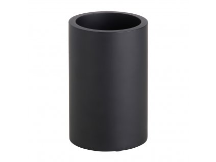 Náhradní nádoba pro WC štětku 145613320, kulatá, černá