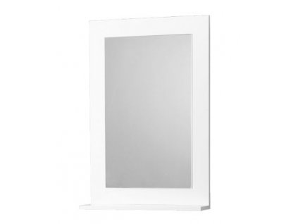 Zrcadlo PLUTO ZCP 55 - N01 Bílá lesk