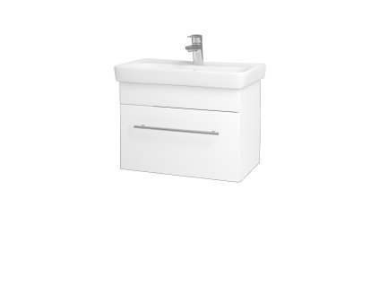 Koupelnová skříňka SOLO SZZ 60 - N01 Bílá lesk / Úchytka T02 / M01 Bílá mat