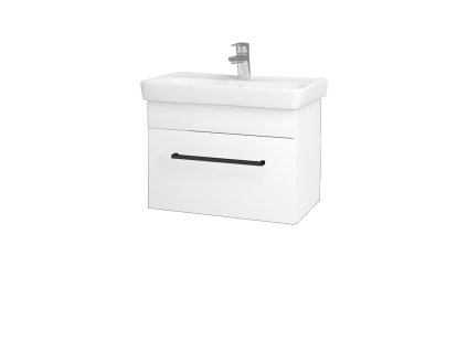 Koupelnová skříňka SOLO SZZ 60 - N01 Bílá lesk / Úchytka T06 / M01 Bílá mat