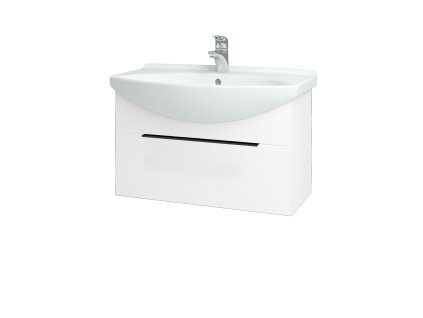 Koupelnová skříňka TAKE IT SZZ 75 - N01 Bílá lesk / Úchytka T07 / N01 Bílá lesk