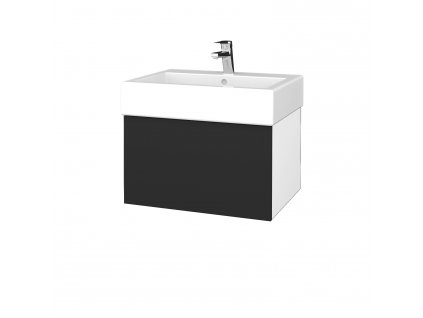 Koupelnová skříňka VARIANTE SZZ 60 pro umyvadlo Duravit Vero - N01 Bílá lesk / N03 Graphite