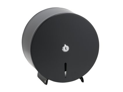 Bubnový zásobník toaletního papíru, ø 200 mm, černý