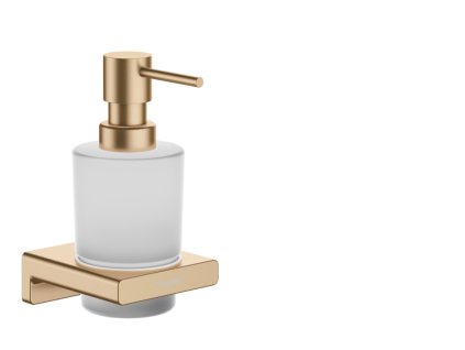 Hansgrohe AddStoris KARTÁČOVANÝ BRONZ Dávkovač tekutého mýdla