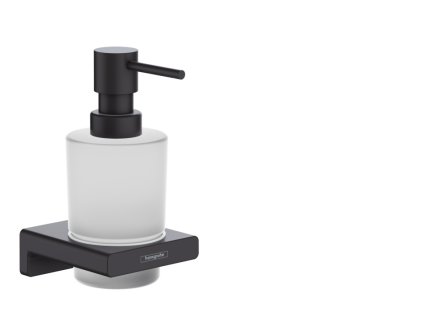 Hansgrohe AddStoris MATNÁ ČERNÁ Dávkovač tekutého mýdla