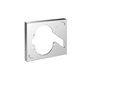 Hansgrohe  CHROM Prodlužovací rozeta ShowerSelect FixFit Porter