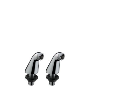 Hansgrohe  CHROM Montážní sada pro baterii s montáží na okraj vany