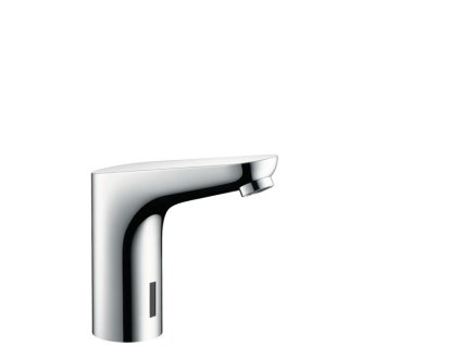 Hansgrohe Focus CHROM Elektronická umyvadlová baterie s předem nastavenou teplotou, bateriový provoz