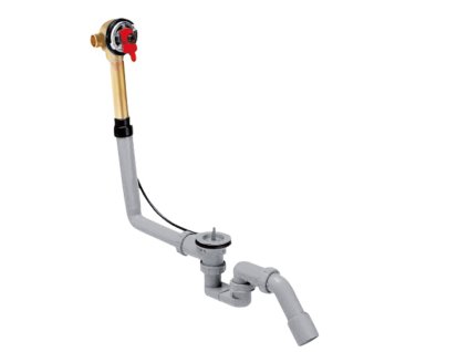 Hansgrohe Exafill  základní těleso vanového výtoku, odtoková a přepadová souprava pro normální vany