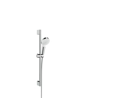 Hansgrohe Crometta bílá/chrom vario sprchová sada se sprchovou tyčí 65 cm 26532400