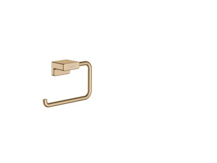 Hansgrohe AddStoris KARTÁČOVANÝ BRONZ Držák na toaletní papír bez krytky
