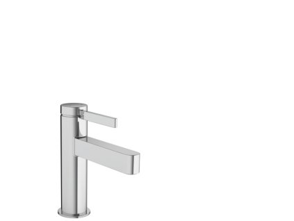 Hansgrohe Finoris CHROM Páková umyvadlová baterie 100 s odtokovou soupravou Push-Open